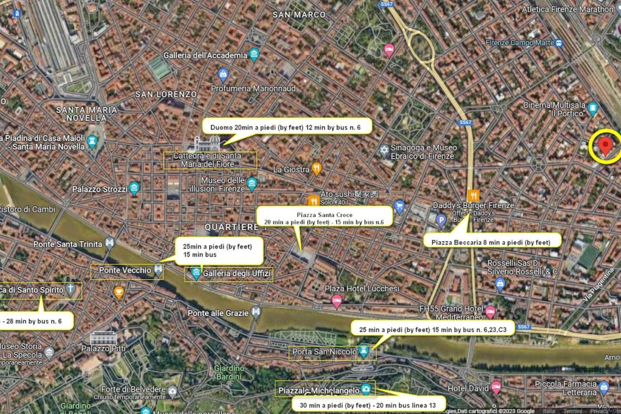 Apartmán Dora'S House Firenze Exteriér fotografie